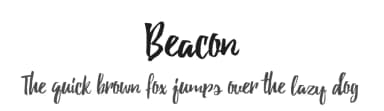 Beacon by Cuong Truong Van — Script Handwritten Font — thumbnail 1