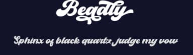 Beadly by Ahweproject — Script Handwritten Font — thumbnail 2