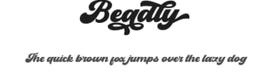Beadly by Ahweproject — Script Handwritten Font — thumbnail 1