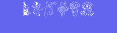 BearBats by GorillaBlu — Dingbats Font — thumbnail 3