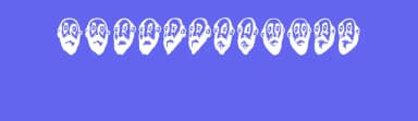 Beard Man by Vladimir Nikolic — Dingbats Font — thumbnail 3