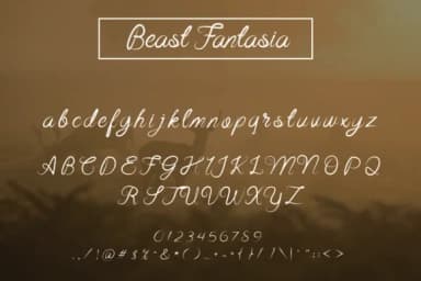 Beast Fantasia Font by Boriesbechker — Script Handwritten Font — thumbnail 6