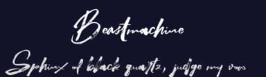 Beastmachine by Thirtypath — Script Handwritten Font — thumbnail 2