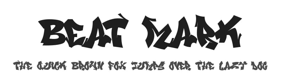 Beat Mark by Cikareotype Studio — Script Handwritten Font