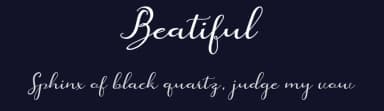 Beatiful by Marwah Store — Script Handwritten Font — thumbnail 2