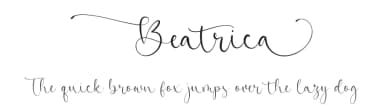 Beatrica by Balpirick Studio — Script Handwritten Font — thumbnail 1