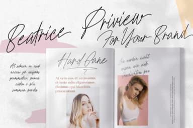 Beatrice Line Font by TempCraft — Script Handwritten Font — thumbnail 9