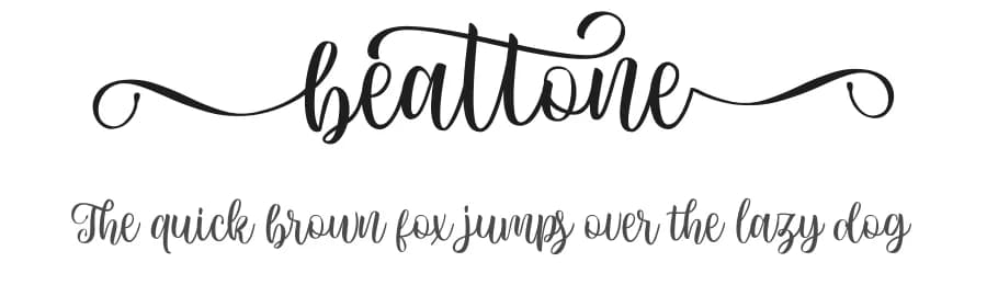 Beattone by Madatype Studio — Script Handwritten Font — preview 1