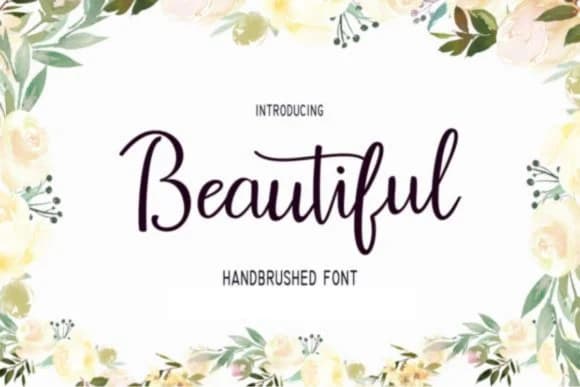 Beautiful Font by Stellar Studio by Stellar Studio — Script Handwritten Font