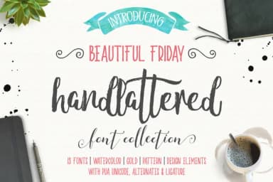 Beautiful Friday Font by LostvolType — Script Handwritten Font — thumbnail 1