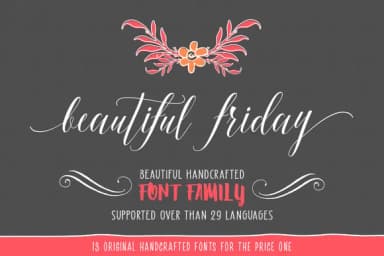 Beautiful Friday Font by LostvolType — Script Handwritten Font — thumbnail 2