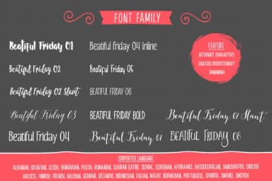 Beautiful Friday Font by LostvolType — Script Handwritten Font — thumbnail 3