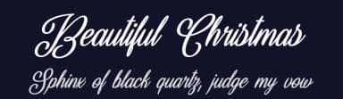 Beautiful Christmas by Misti's Fonts — Script Handwritten Font — thumbnail 2