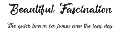 Beautiful Fascination by Octotype  | Thomas Boucherie — Script Handwritten Font — thumbnail 1