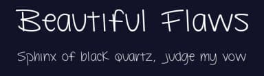 Beautiful Flaws by letterpunch — Script Handwritten Font — thumbnail 2