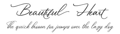 Beautiful Heart by Garisman Studio — Script Handwritten Font — thumbnail 1