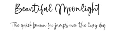 Beautiful Moonlight by Fargun Studio — Script Handwritten Font — thumbnail 1