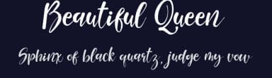 Beautiful Queen by Dedi Mujiono — Script Handwritten Font — thumbnail 2