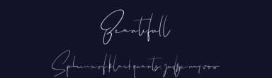 Beautifull by Aqeel_Art — Script Handwritten Font — thumbnail 2