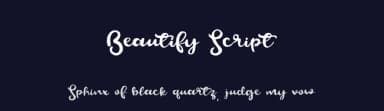 Beautify Script by Yasir Ekinci — Script Handwritten Font — thumbnail 2