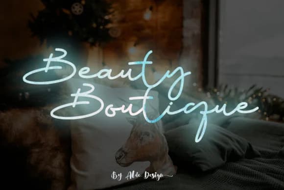 Beauty Boutique Font by aldedesign — Script Handwritten Font