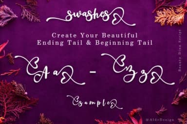 Beauty Dina Font by aldedesign — Script Handwritten Font — thumbnail 9