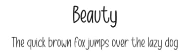 Beauty by Graphix Line Studio — Script Handwritten Font — thumbnail 1