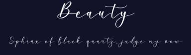 Beauty by Graphix Line Studio — Script Handwritten Font — thumbnail 2