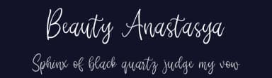 Beauty Anastasya by Bluestype Studio — Script Handwritten Font — thumbnail 2