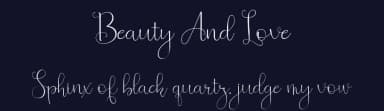 Beauty And Love by PutraCetol Studio — Script Handwritten Font — thumbnail 2