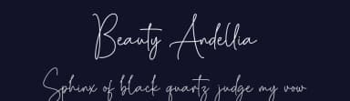 Beauty Andellia by Bluestype Studio — Script Handwritten Font — thumbnail 2