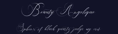 Beauty Angelique by Thirtypath — Script Handwritten Font — thumbnail 2
