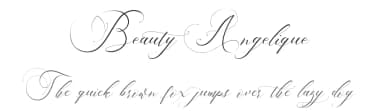 Beauty Angelique by Thirtypath — Script Handwritten Font — thumbnail 1