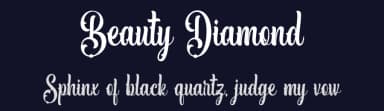 Beauty Diamond by Hoperative — Script Handwritten Font — thumbnail 2