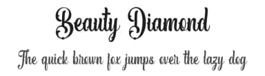 Beauty Diamond by Hoperative — Script Handwritten Font — thumbnail 1