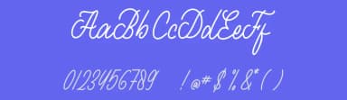 Beauty Homelia by NanaNissa — Script Handwritten Font — thumbnail 3