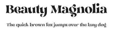 Beauty Magnolia by Sansakerta — Serif Font — thumbnail 1
