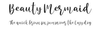 Beauty Mermaid by Haksen Studio — Script Handwritten Font — thumbnail 1