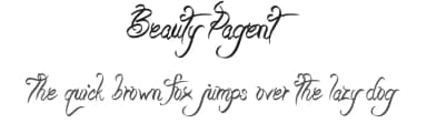 Beauty Pagent by JSH creates — Script Handwritten Font — thumbnail 1