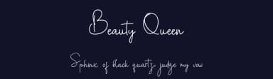 Beauty Queen by Erik Studio — Script Handwritten Font — thumbnail 2