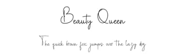 Beauty Queen by Erik Studio — Script Handwritten Font — thumbnail 1