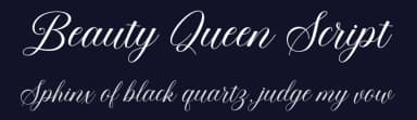 Beauty Queen Script by LetterFreshStudio — Script Handwritten Font — thumbnail 2