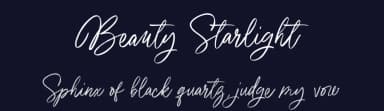 Beauty Starlight by Damarletter — Script Handwritten Font — thumbnail 2