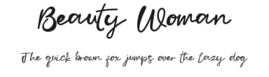 Beauty Woman by Inermedia Studio — Script Handwritten Font — thumbnail 1