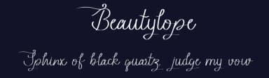 Beautylope by deDi artStudio — Script Handwritten Font — thumbnail 2