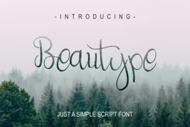 Beautype Font by Omotu — Script Handwritten Font — thumbnail 1