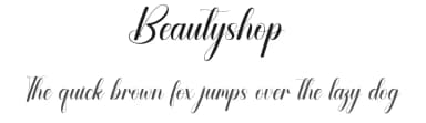 Beautyshop by Andi Moz — Script Handwritten Font — thumbnail 1