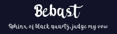 Bebast by twinletter — Script Handwritten Font — thumbnail 2