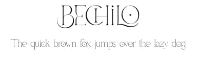 Bechilo by Yahya Type — Serif Font — thumbnail 1