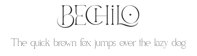 Bechilo by Yahya Type — Serif Font